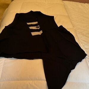 Chic Black Women's Tunic Top